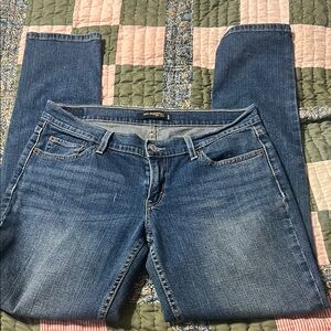 Classic Levis Super Low 524 Blue Denim Jeans